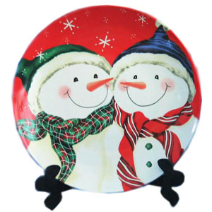 christmas plate